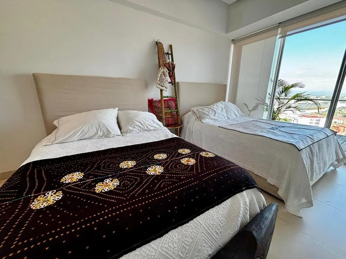 Departamento en Icon Puerto Vallarta con Vista al Mar Mexico